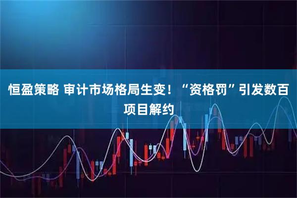 恒盈策略 审计市场格局生变！“资格罚”引发数百项目解约