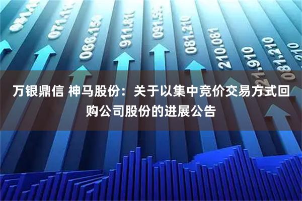 万银鼎信 神马股份：关于以集中竞价交易方式回购公司股份的进展公告