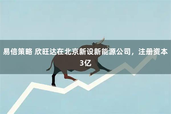 易倍策略 欣旺达在北京新设新能源公司，注册资本3亿